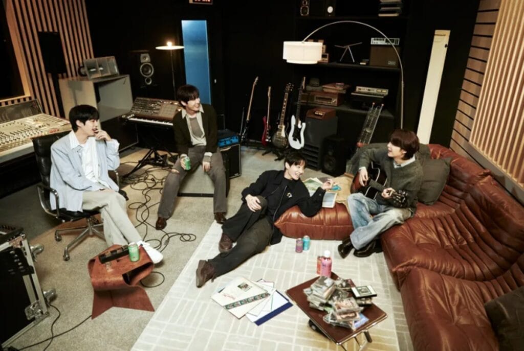 BTS members showcasing the lifestyle values of ARIH brand