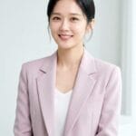 Korean actress Jang Na-ra showcasing her ageless beauty and flawless glass skin complex