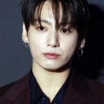 BTS journey from 2013 to 2026 represented by Jungkook of BTS as a global K-pop icon.