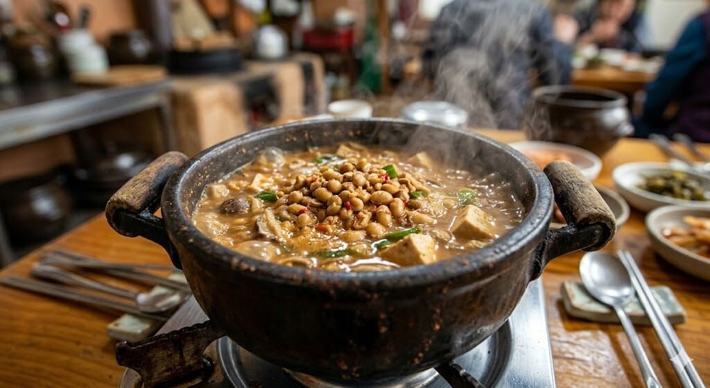Shocking Korean Food: Cheonggukjang (Fermented Soybean Stew)