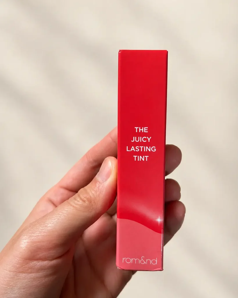 rom&nd Juicy Lasting Tint 19 Summer Scent box package